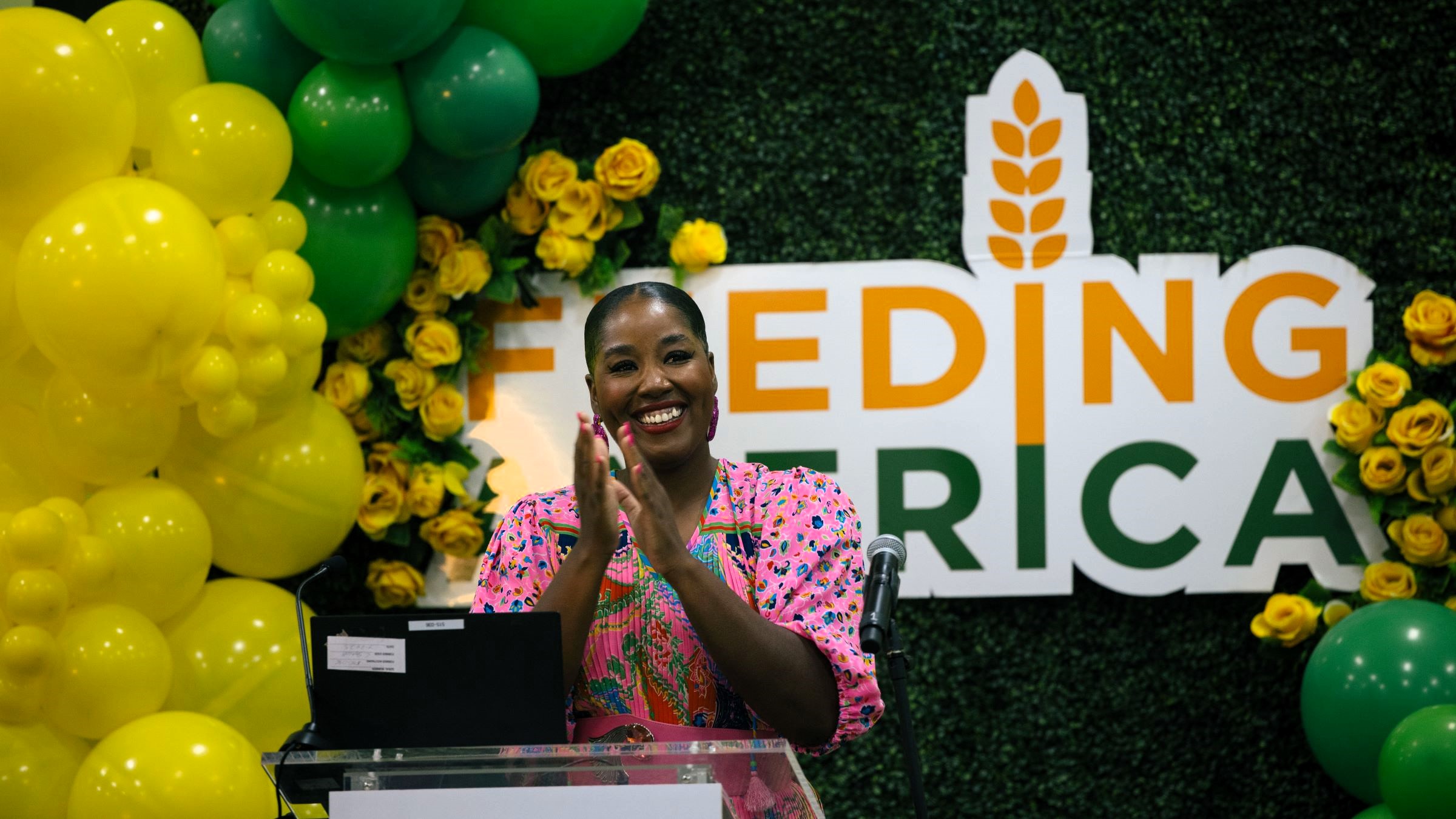 Price is the director of the Food Security Equity Impact Fund at Feeding America. Seeded with a $20 million donation, this fund helps communities disproportionately impacted by hunger. Photo provided by Mya Price.