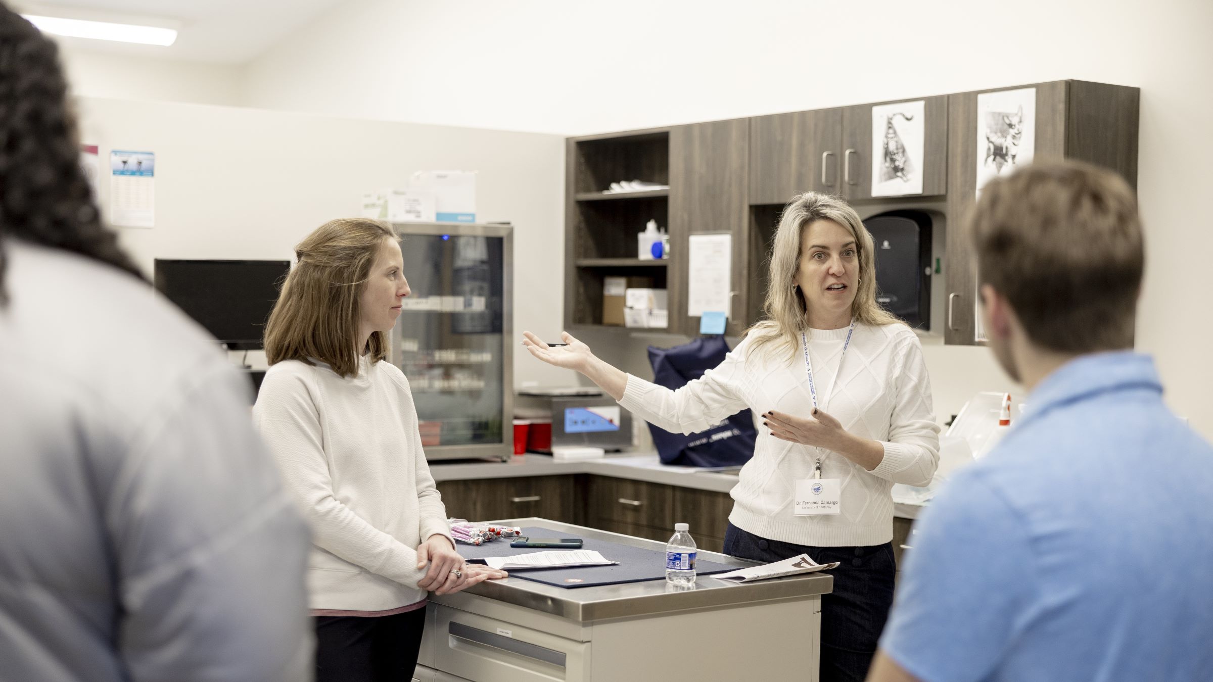 The Nicholasville Road Animal Hospital was one of the industry tours available on Pre-Vet Day. Photo by Sabrina Hounshell.