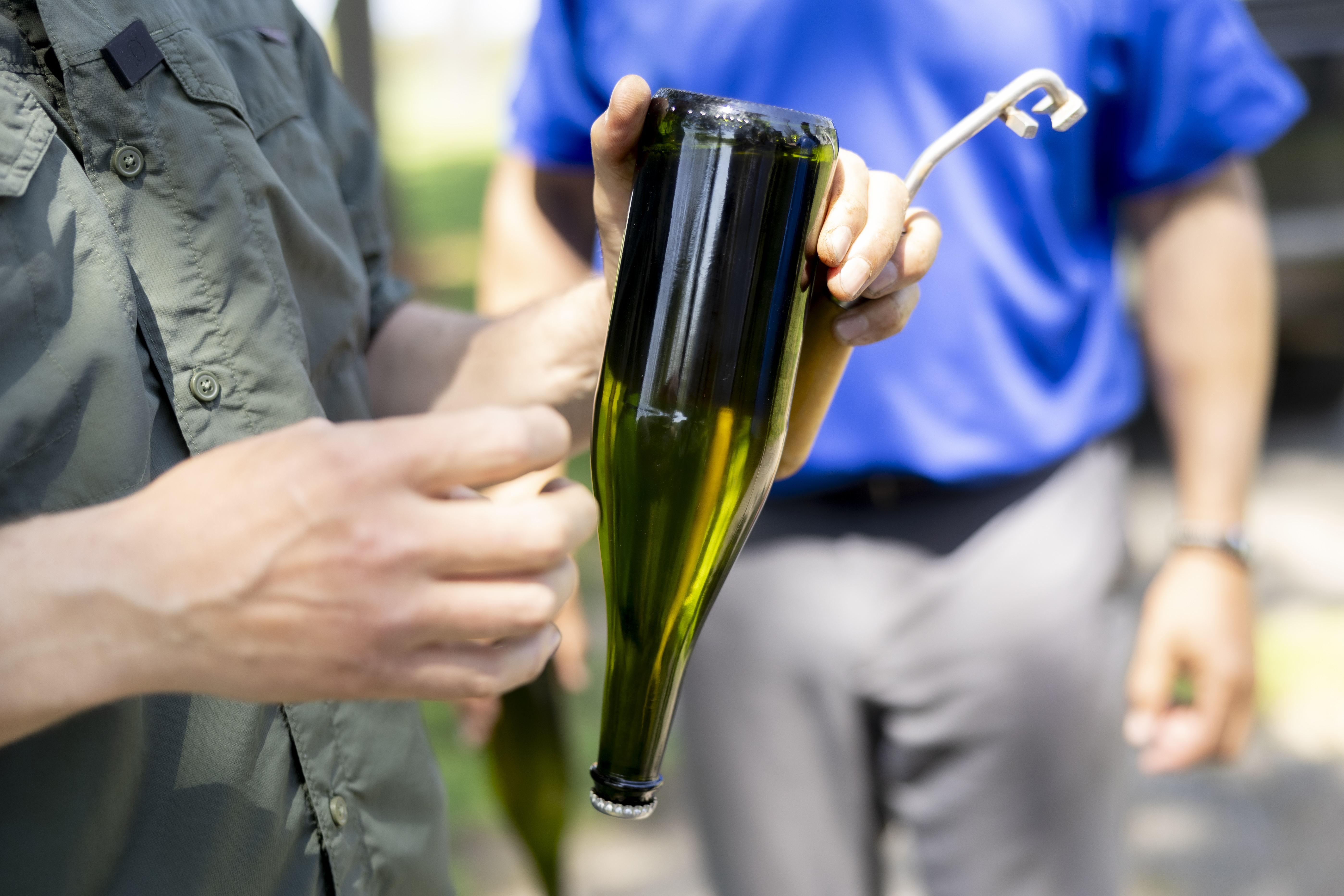 bottle of sparkling wine