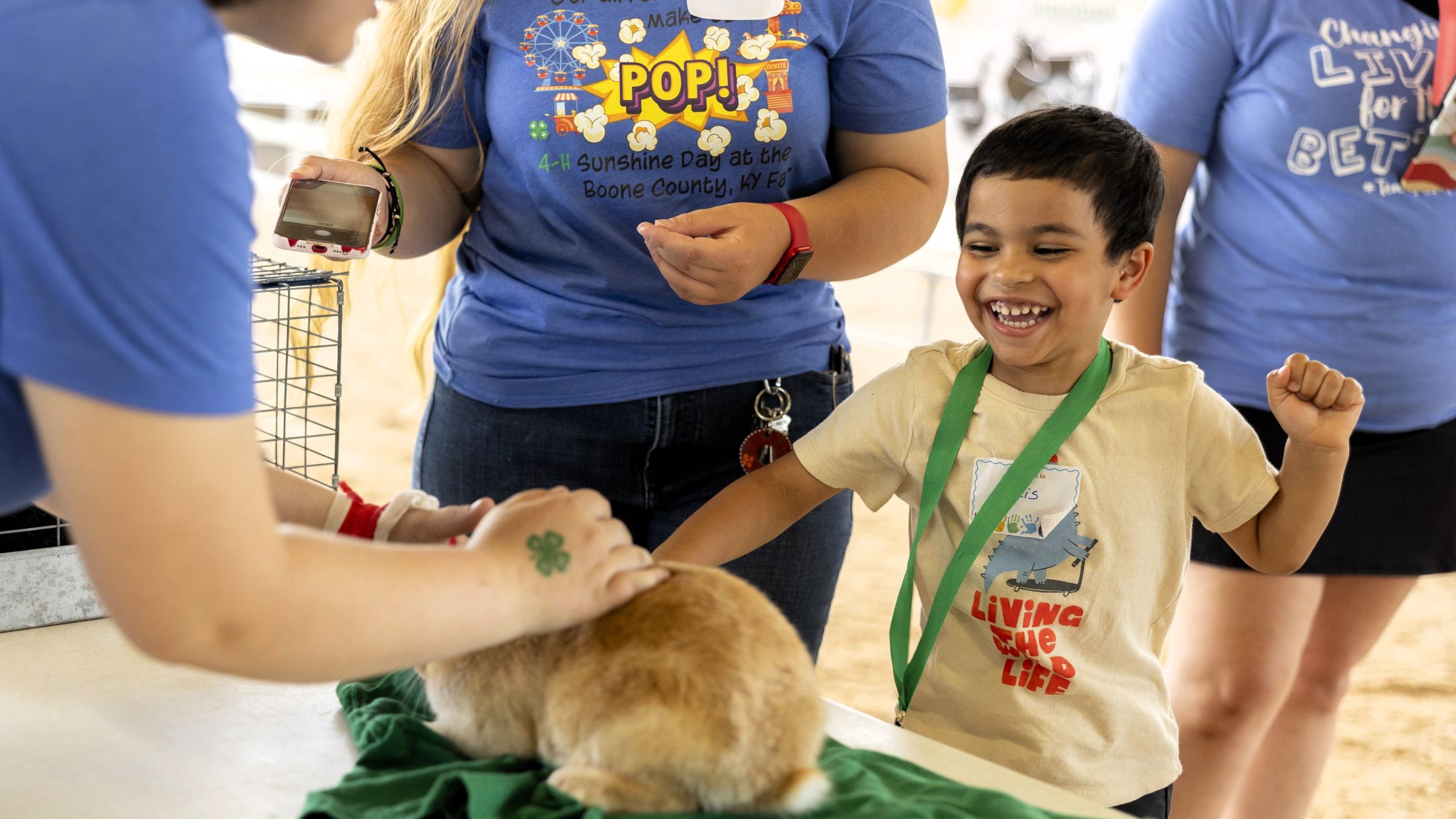 The livestock show was one of the highlights during Sunshine Day. Photo by Sabrina Hounsell.