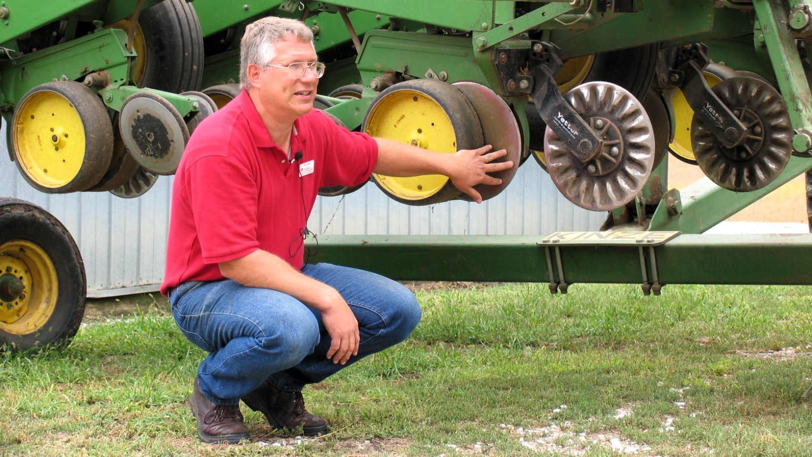 Paul Jasa providing a demonstration. Photo provided by Paul Jasa.